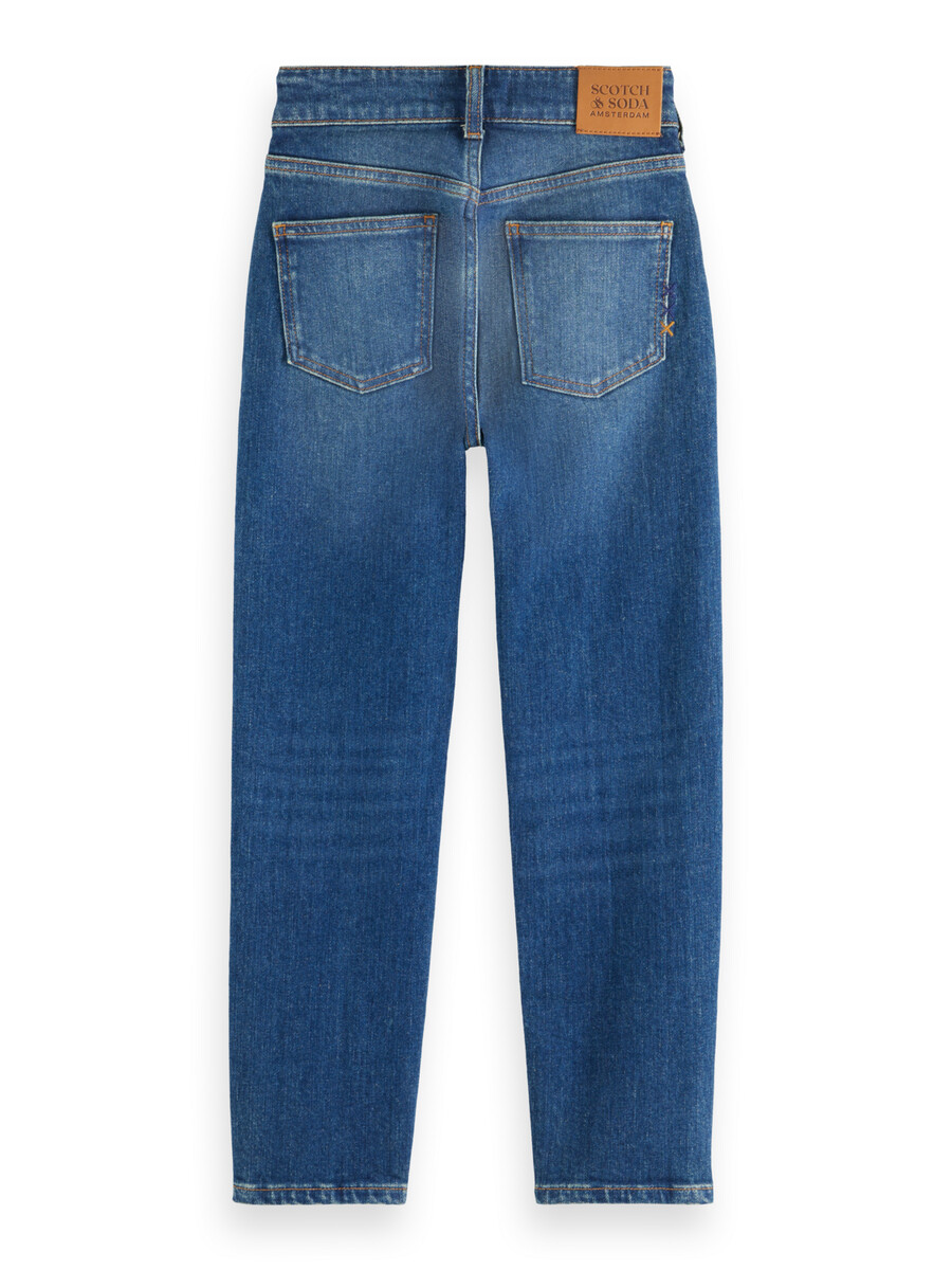 pojkjeans med löst sittande passform dean klassisk blå