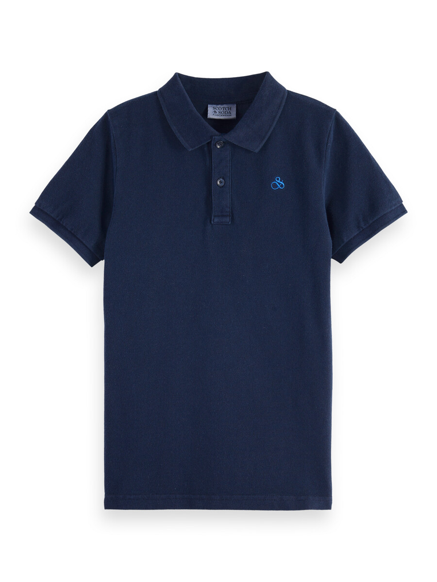 pojkar core garment dyed pique polo