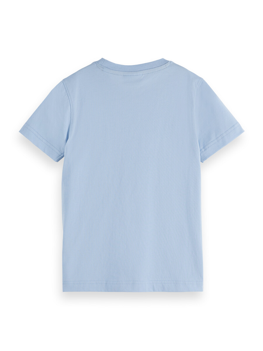 pojkars t-shirt med logotyp och normal passform