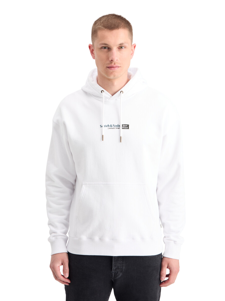 san francisco hoodie med avslappnad passform
