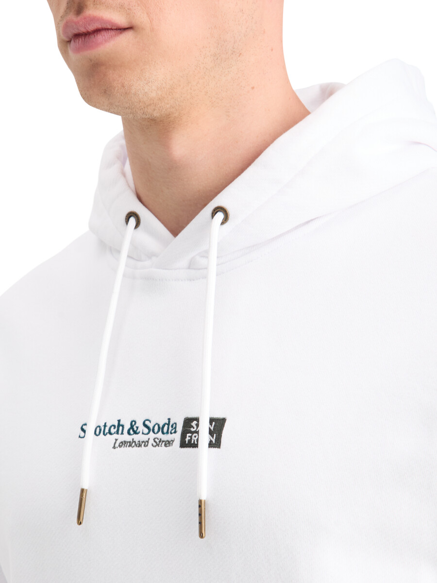 san francisco hoodie med avslappnad passform
