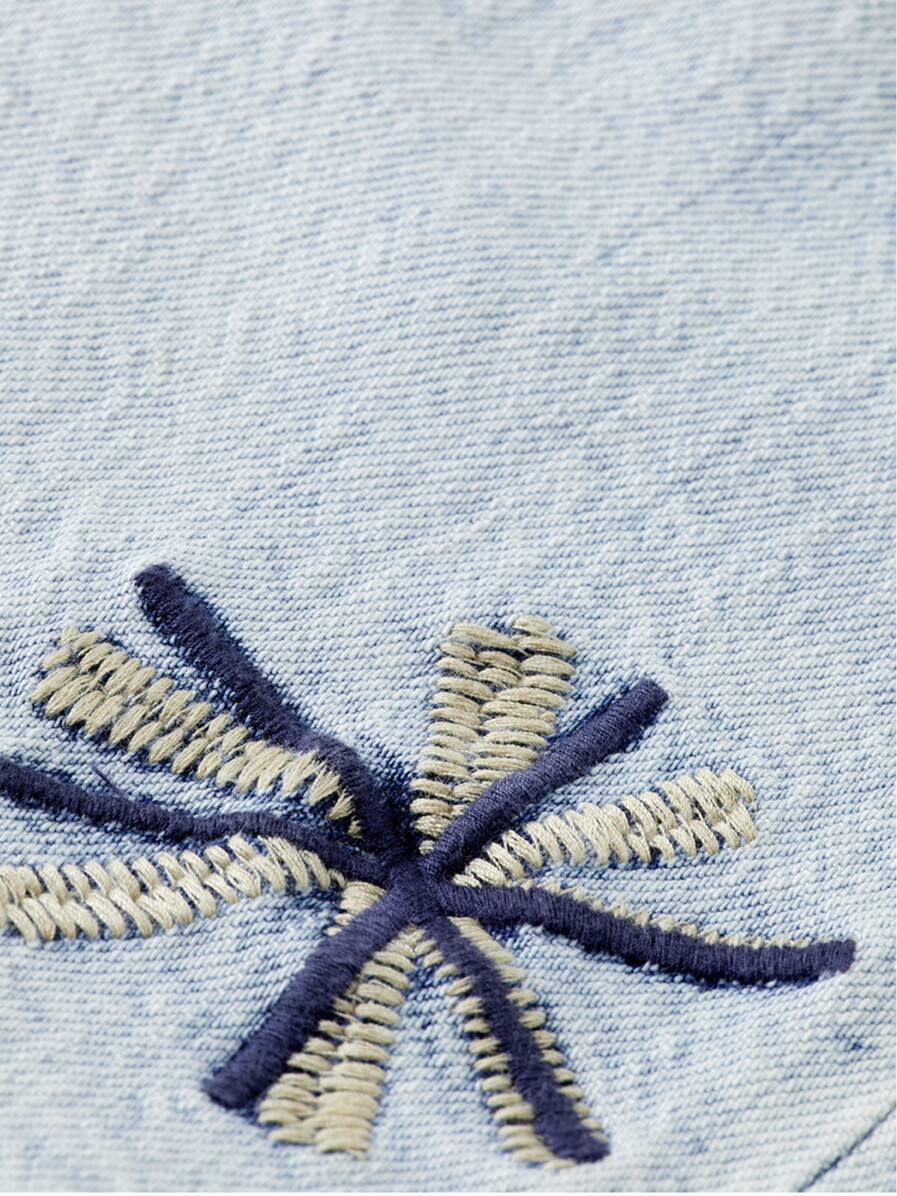 ray cut off jeansshorts vårljus