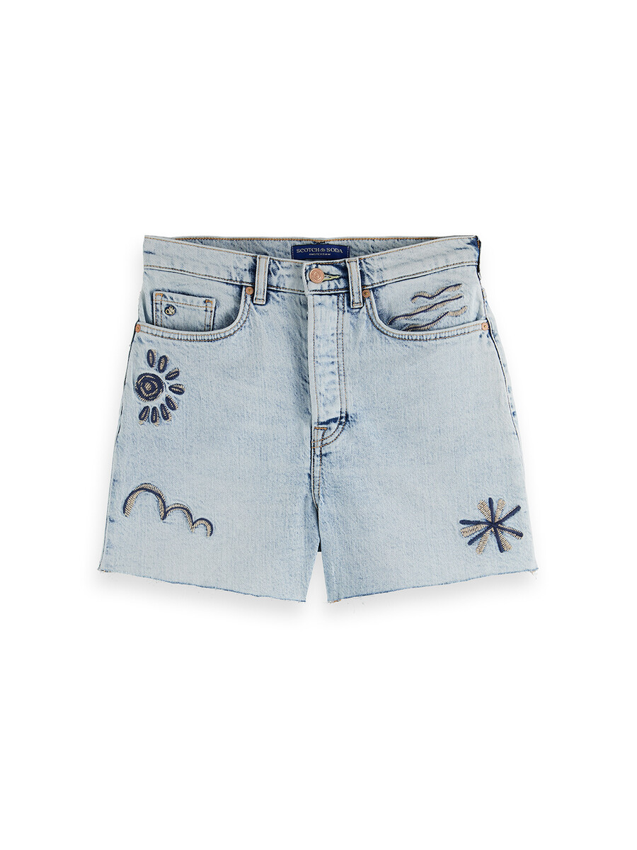 ray cut off jeansshorts vårljus