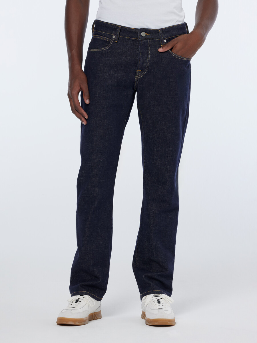 zee straight fit jeans stay dark