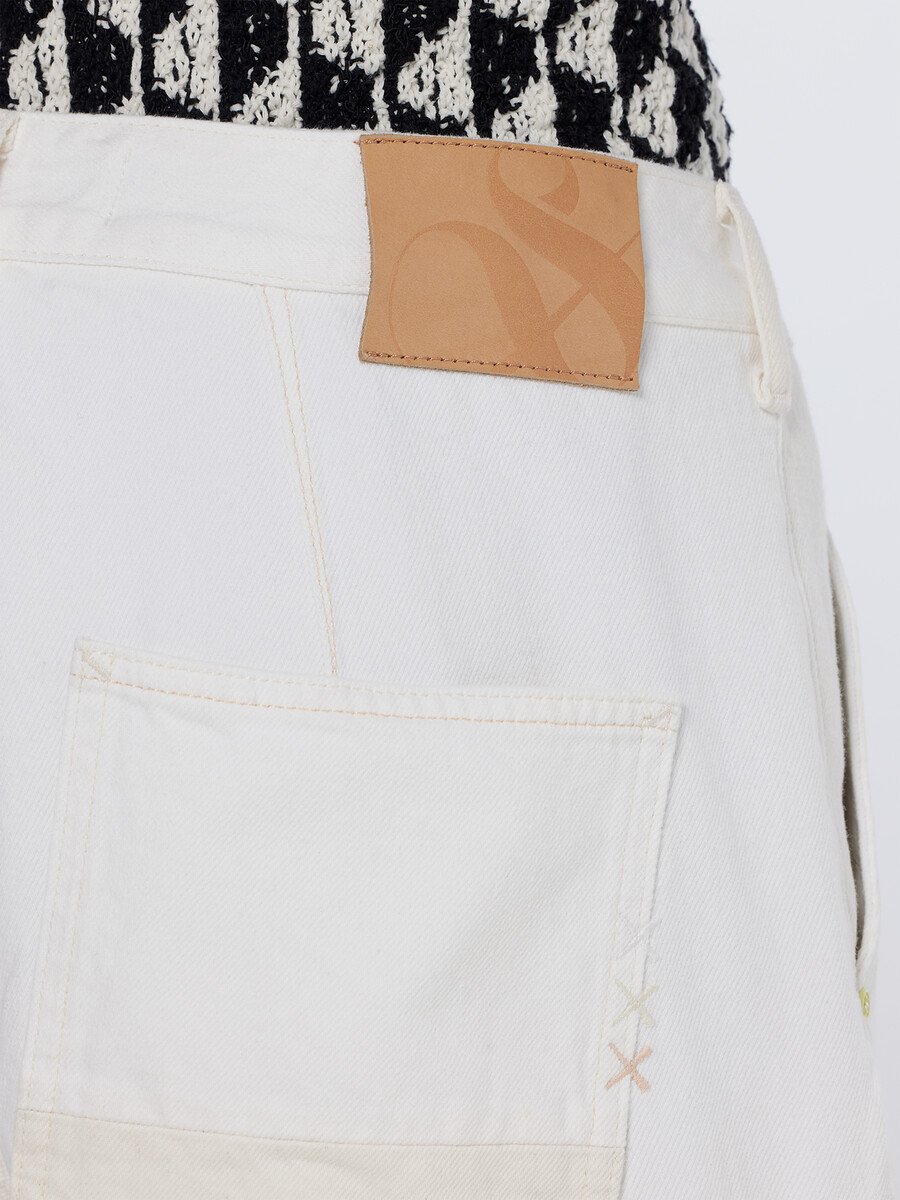the daze loose fit cargo jeans blekta vita