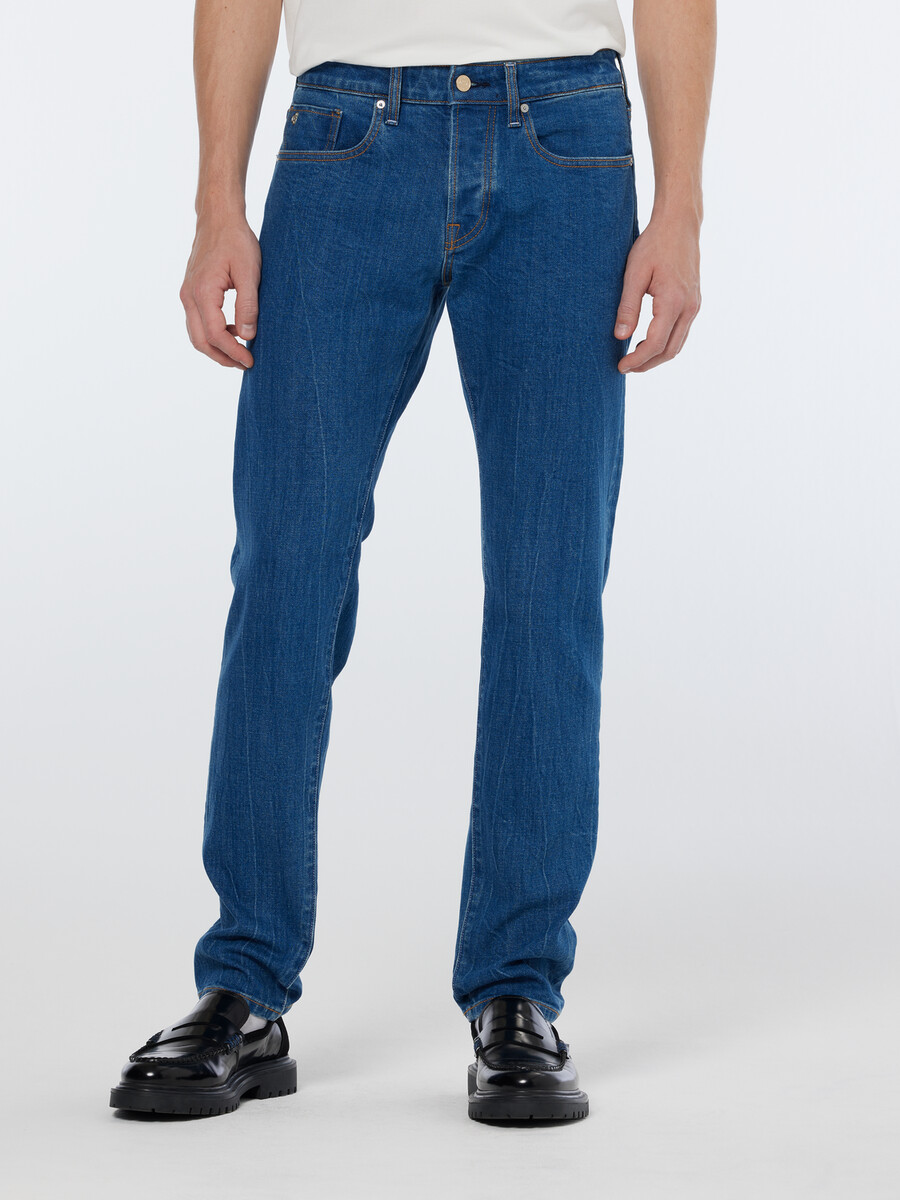 ralston regular slim jeans ljusa men trasiga