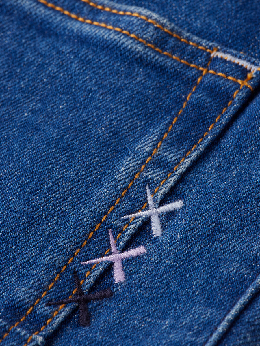 ralston regular slim jeans ljusa men trasiga