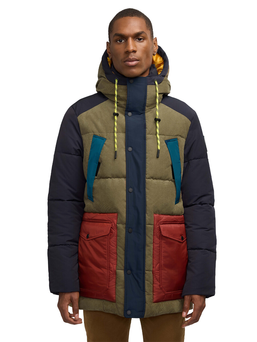 arza quiltad parkas i blandteknik