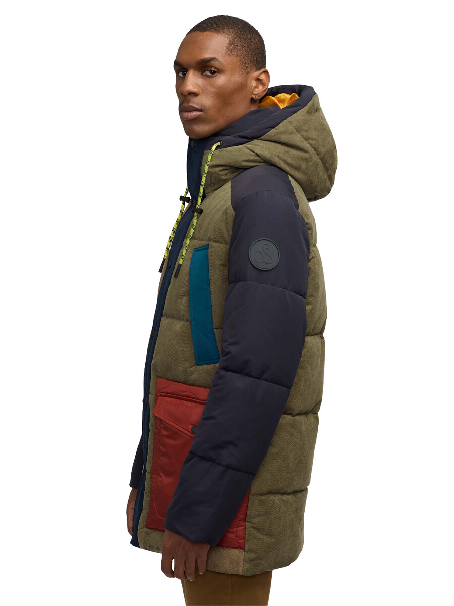 arza quiltad parkas i blandteknik