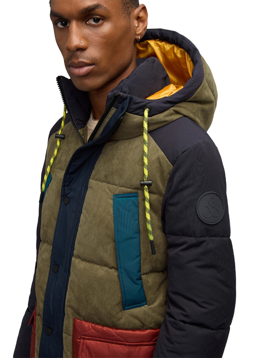 arza quiltad parkas i blandteknik