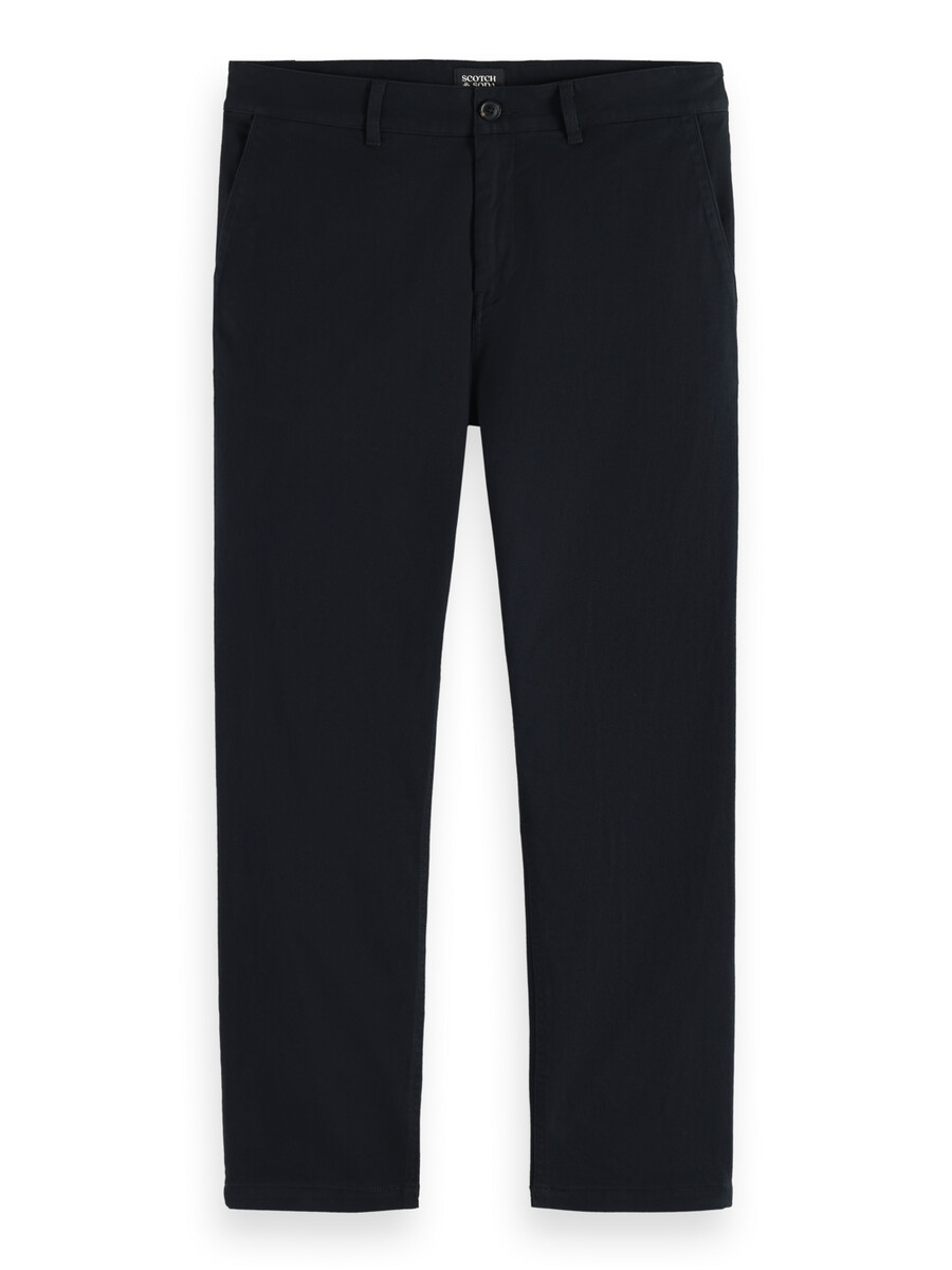 essentials — drift chino i bomullsblandning i twill