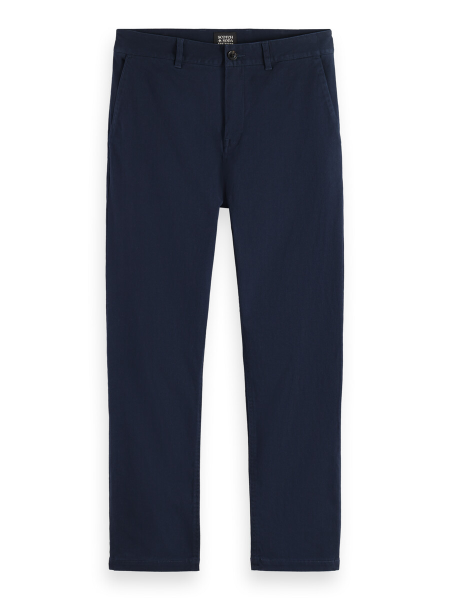 essentials — drift chino i bomullsblandning i twill