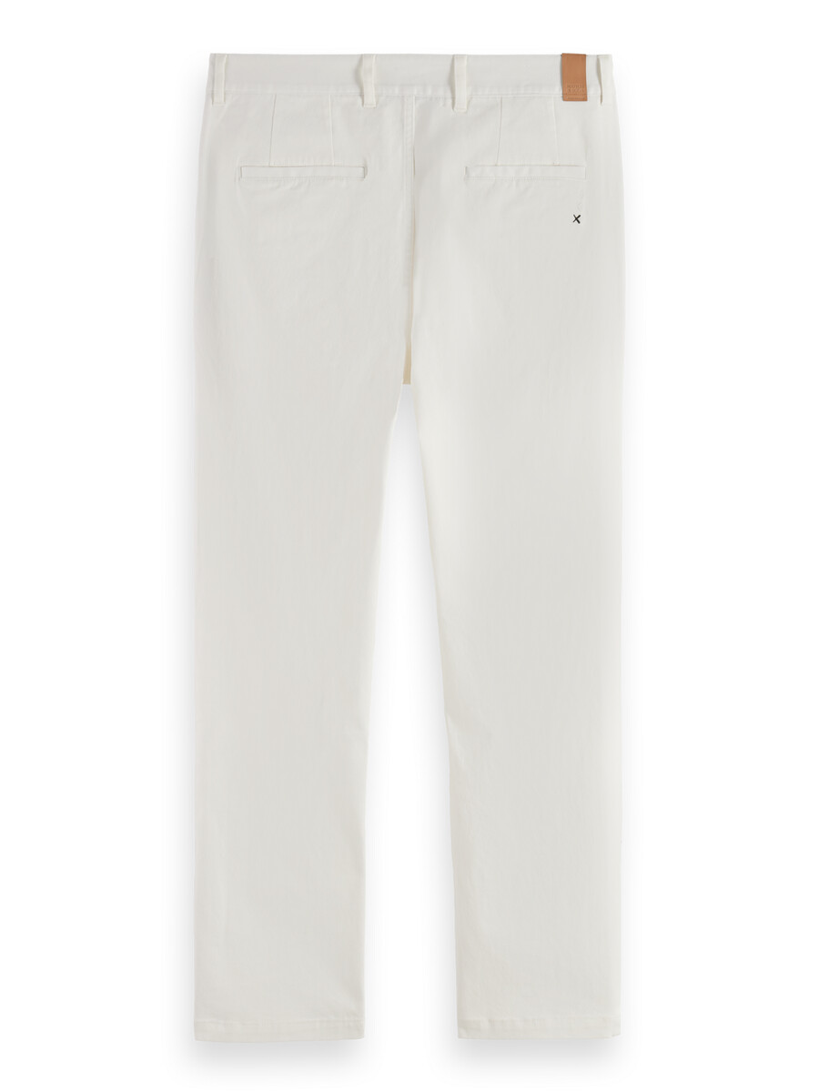 essentials — drift chino i bomullsblandning i twill