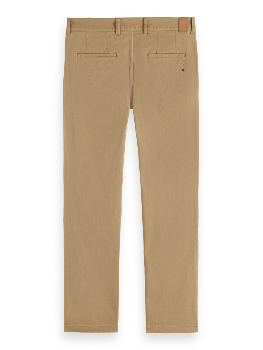 essentials — drift chino i bomullsblandning i twill
