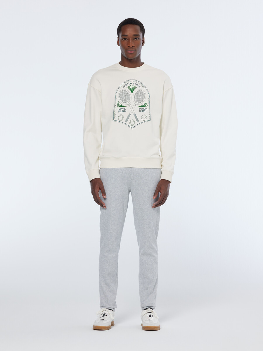 mott skräddarsydd jersey garnfärgad chino