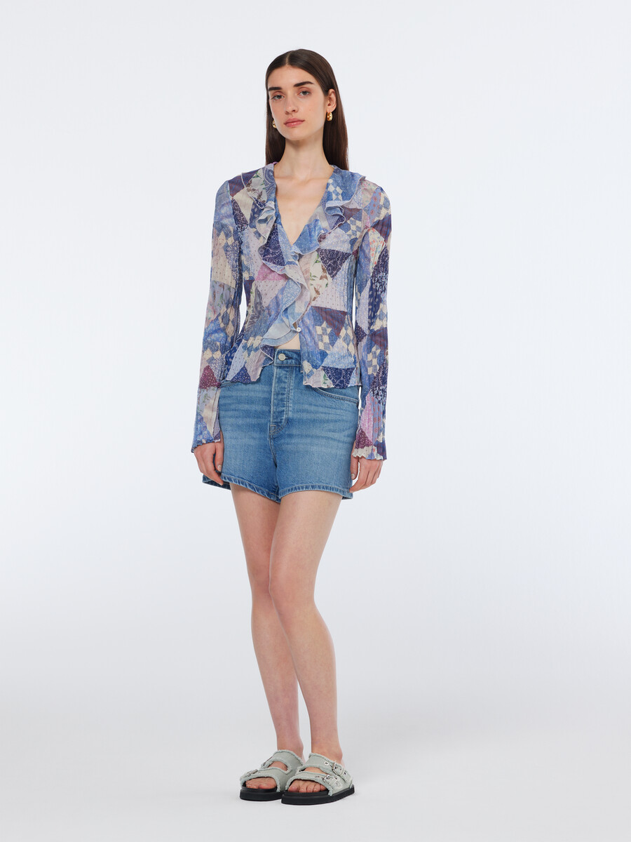 essentials — ray denim shorts blue dream