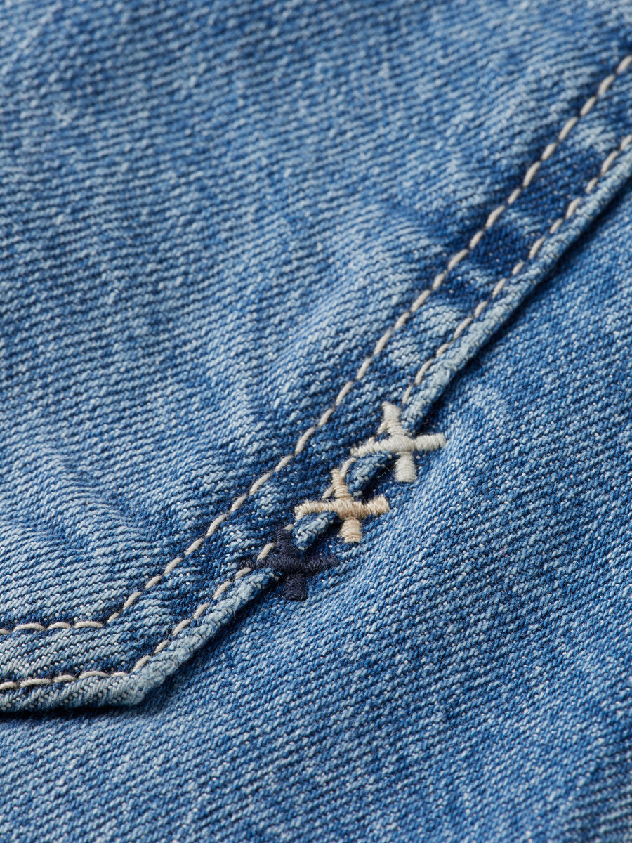 essentials — ray denim shorts blue dream
