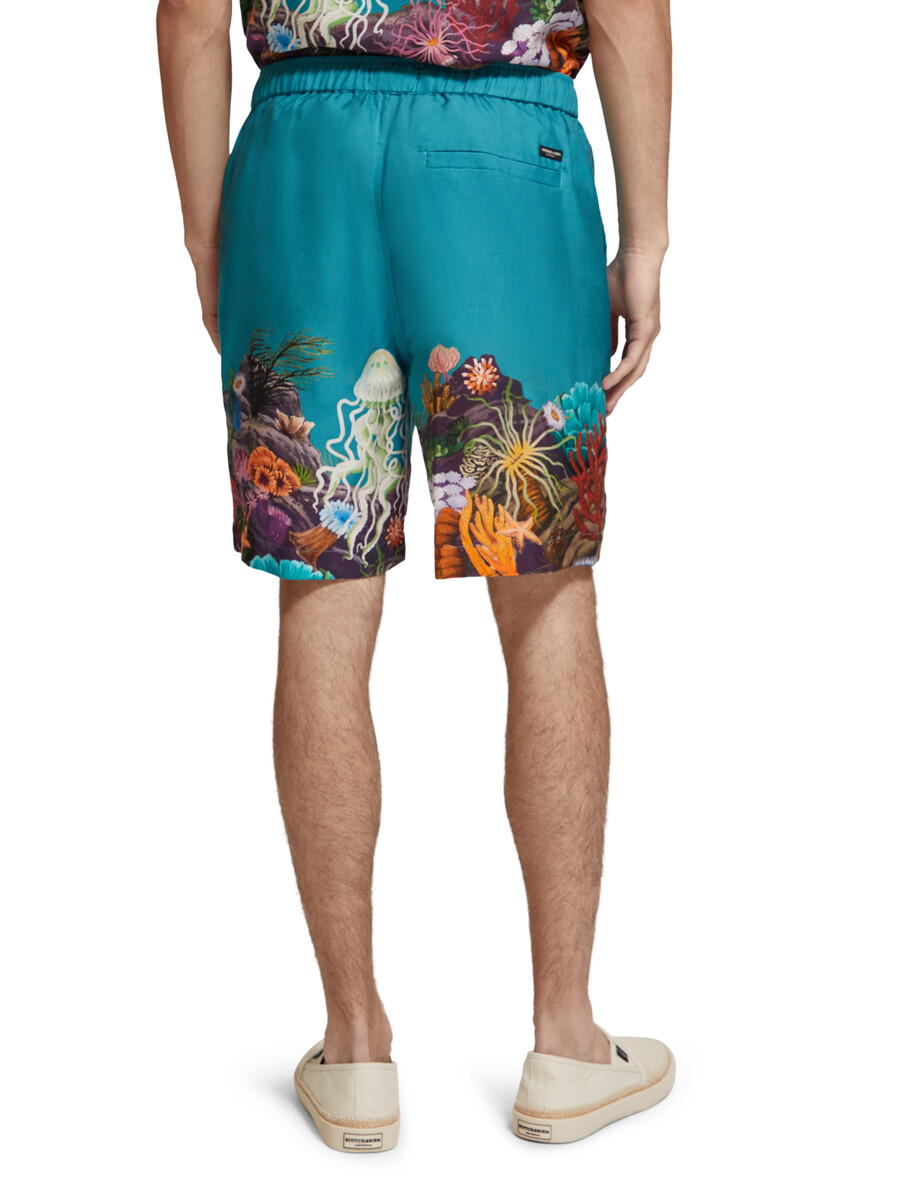 seanery mönstrade bermudashorts