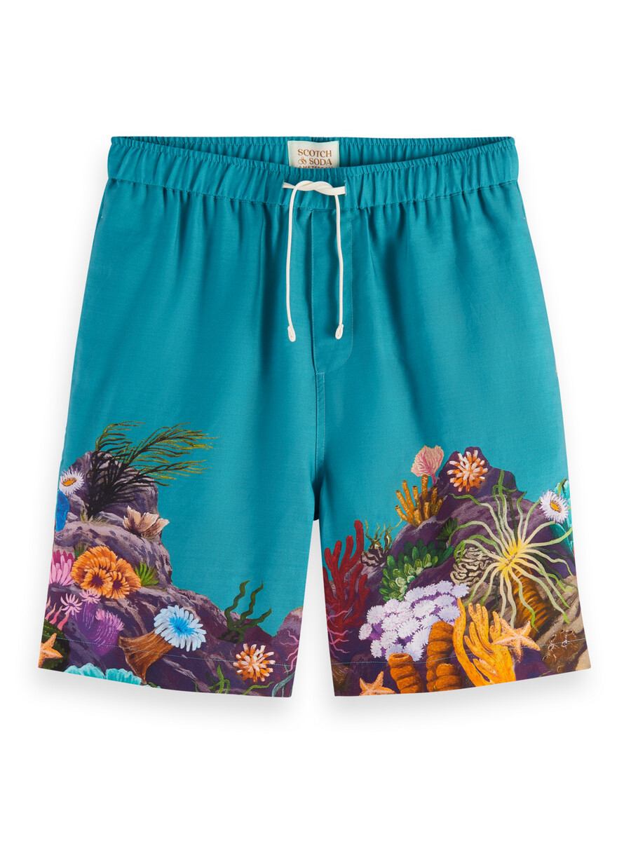seanery mönstrade bermudashorts