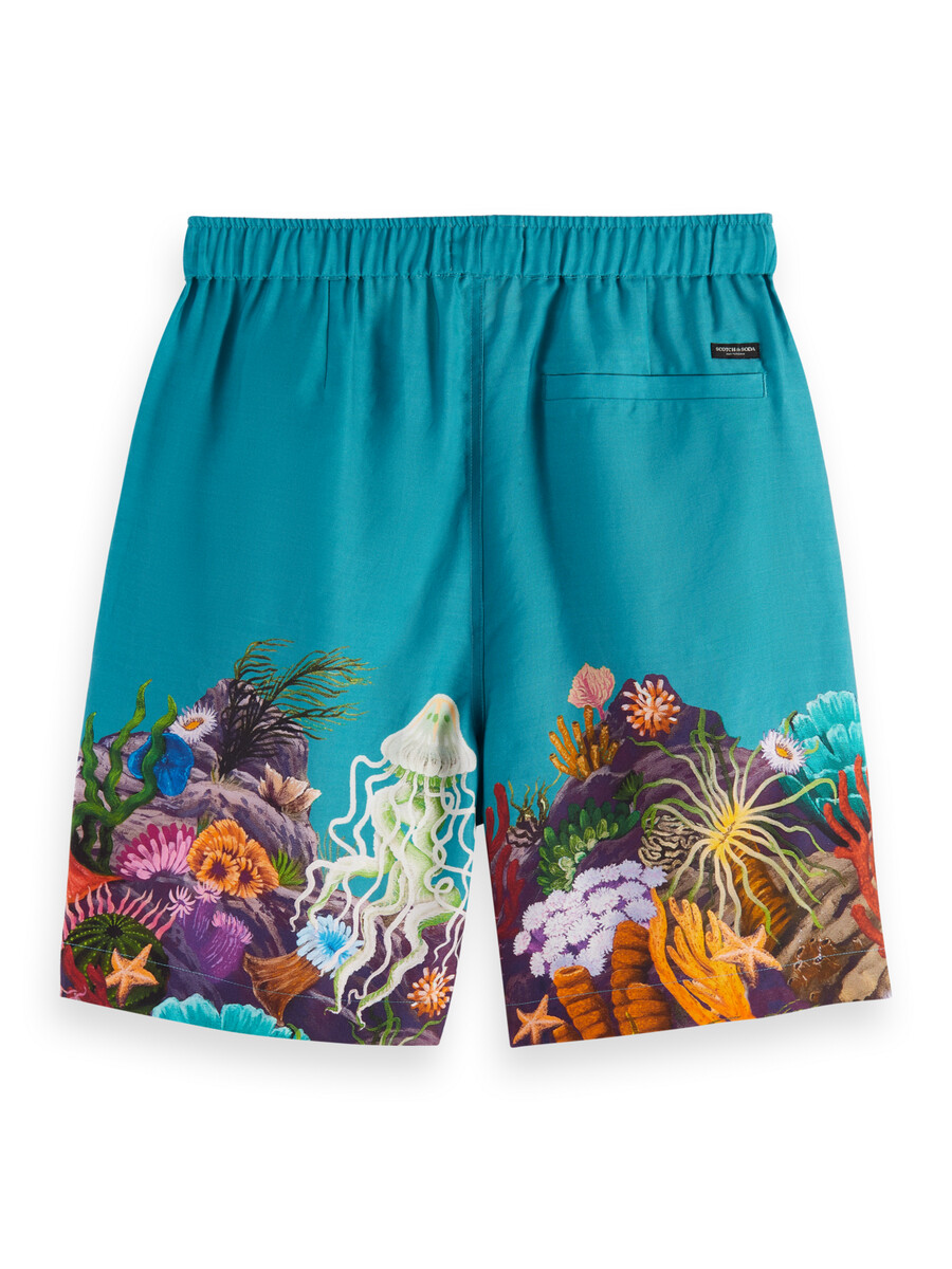 seanery mönstrade bermudashorts