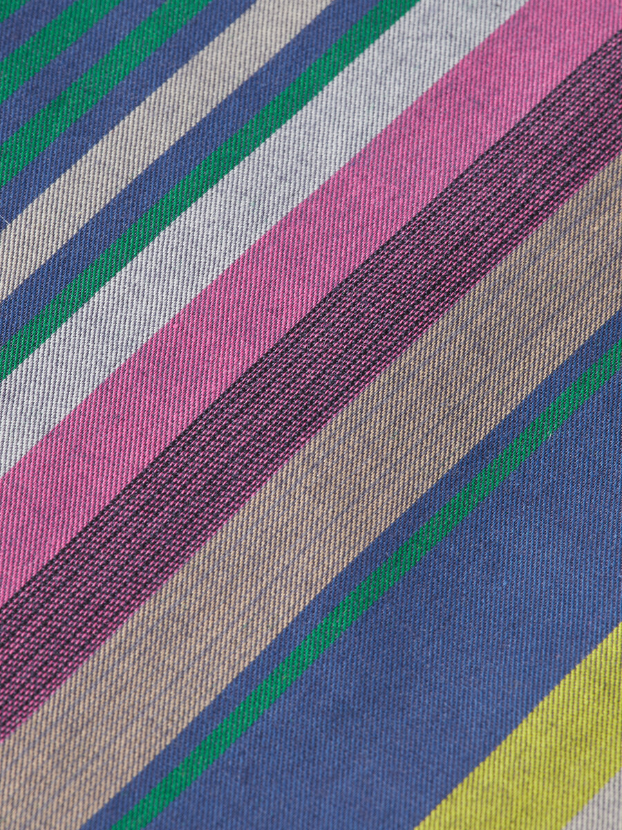 twiltfilt - randig bomull - twill-shorts