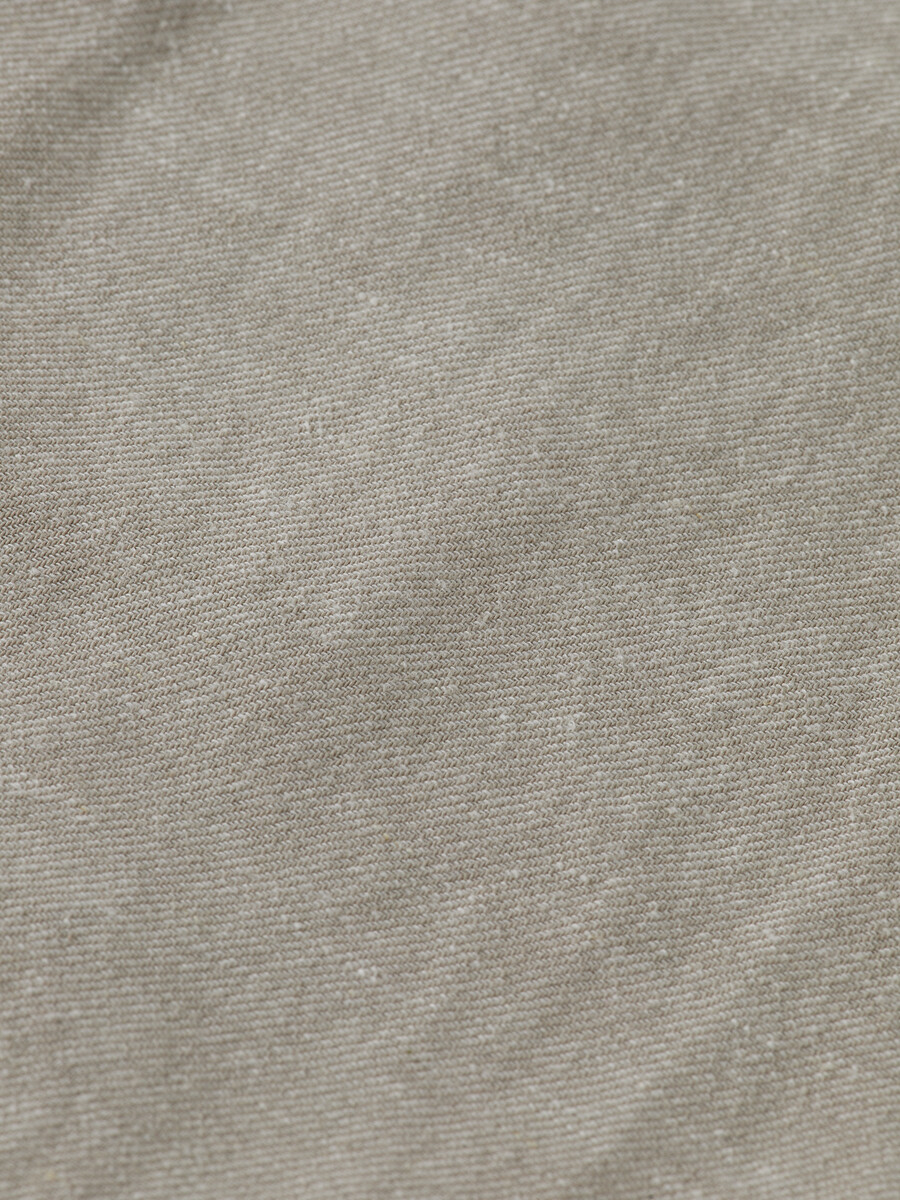 fave bomull-linne twill bermuda
