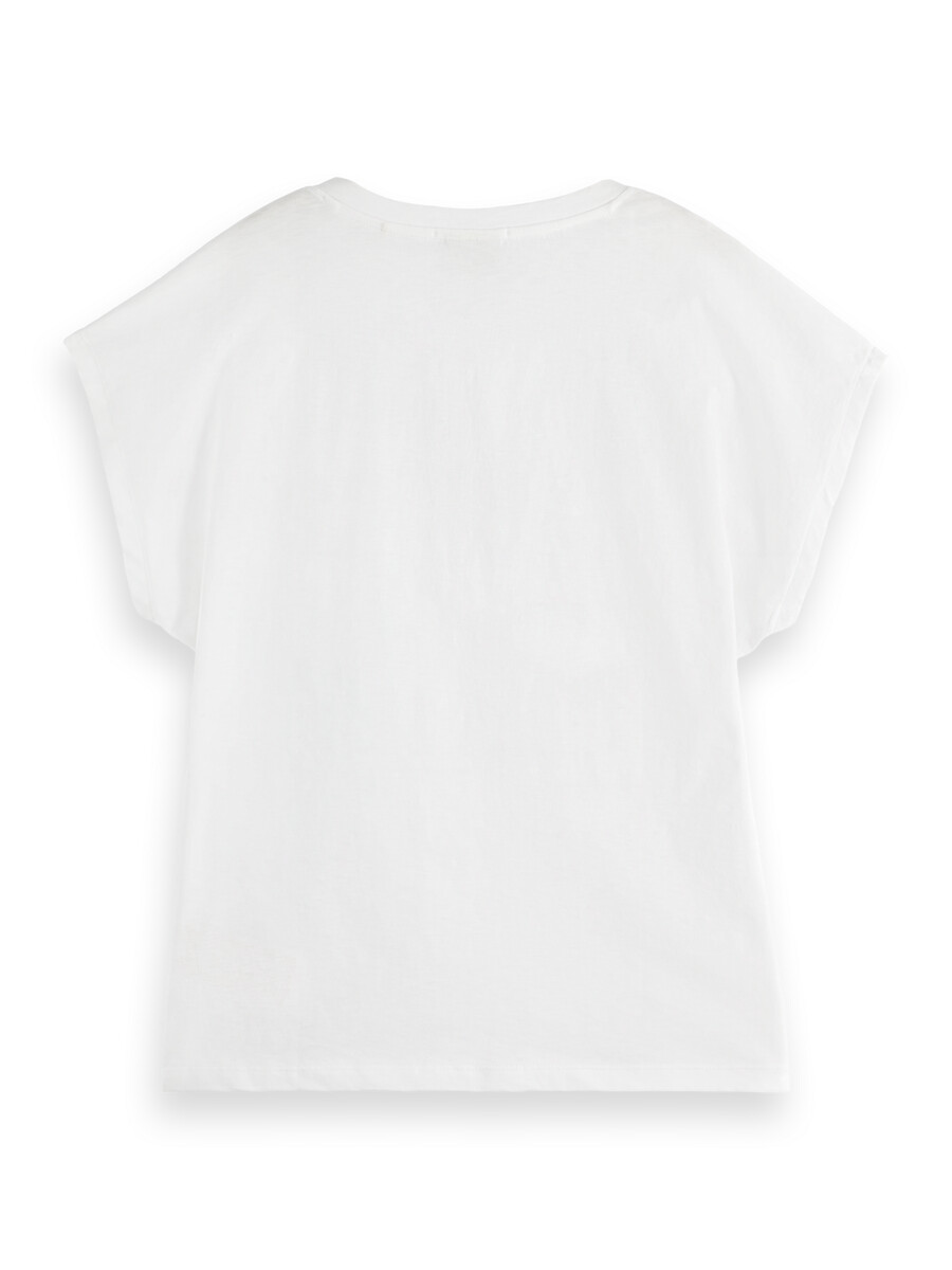 essentials — slub v-ringad t-shirt